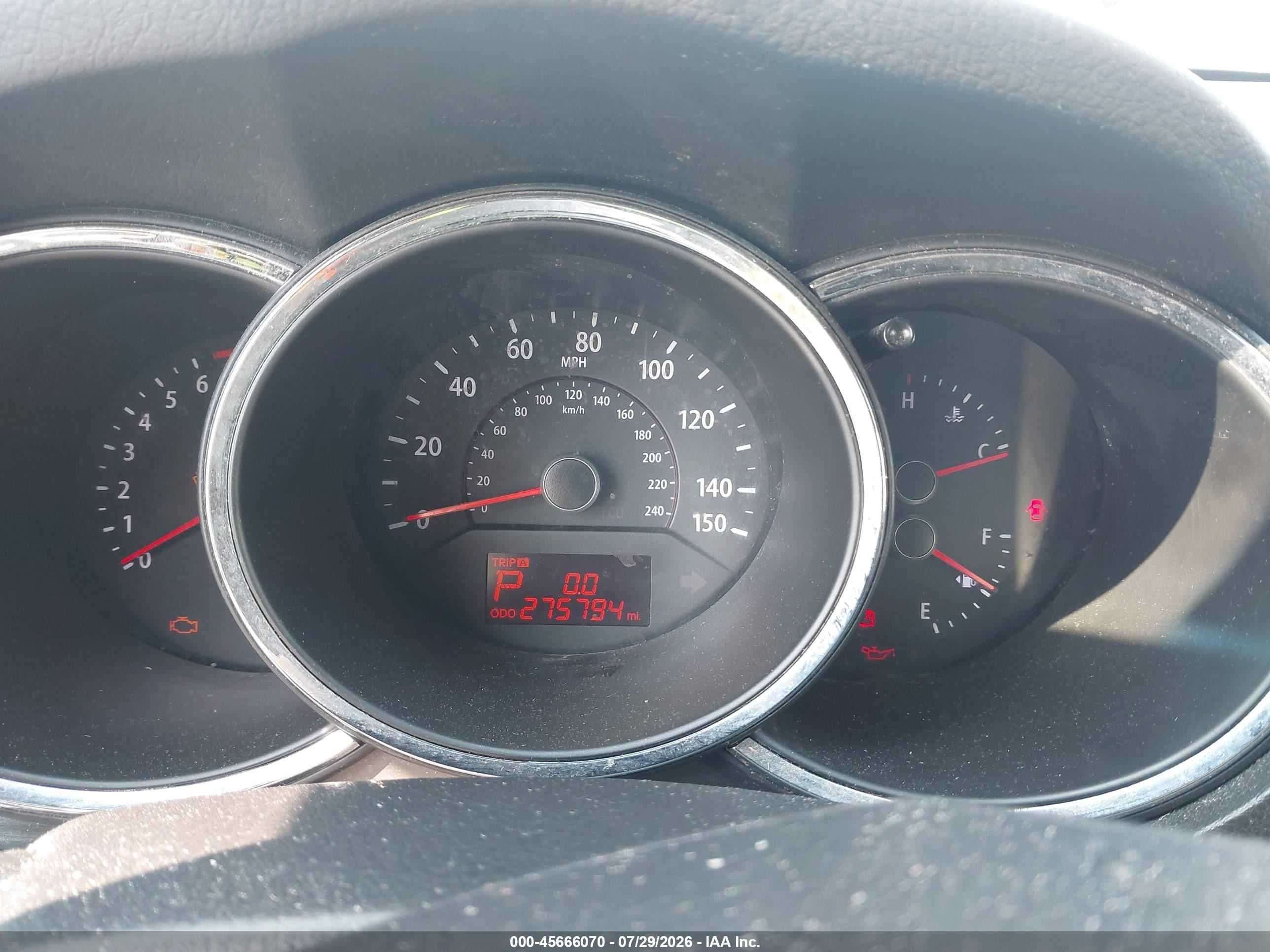 2013 Kia Sorento Lx Бежевый vin: 5XYKT4A6XDG418320