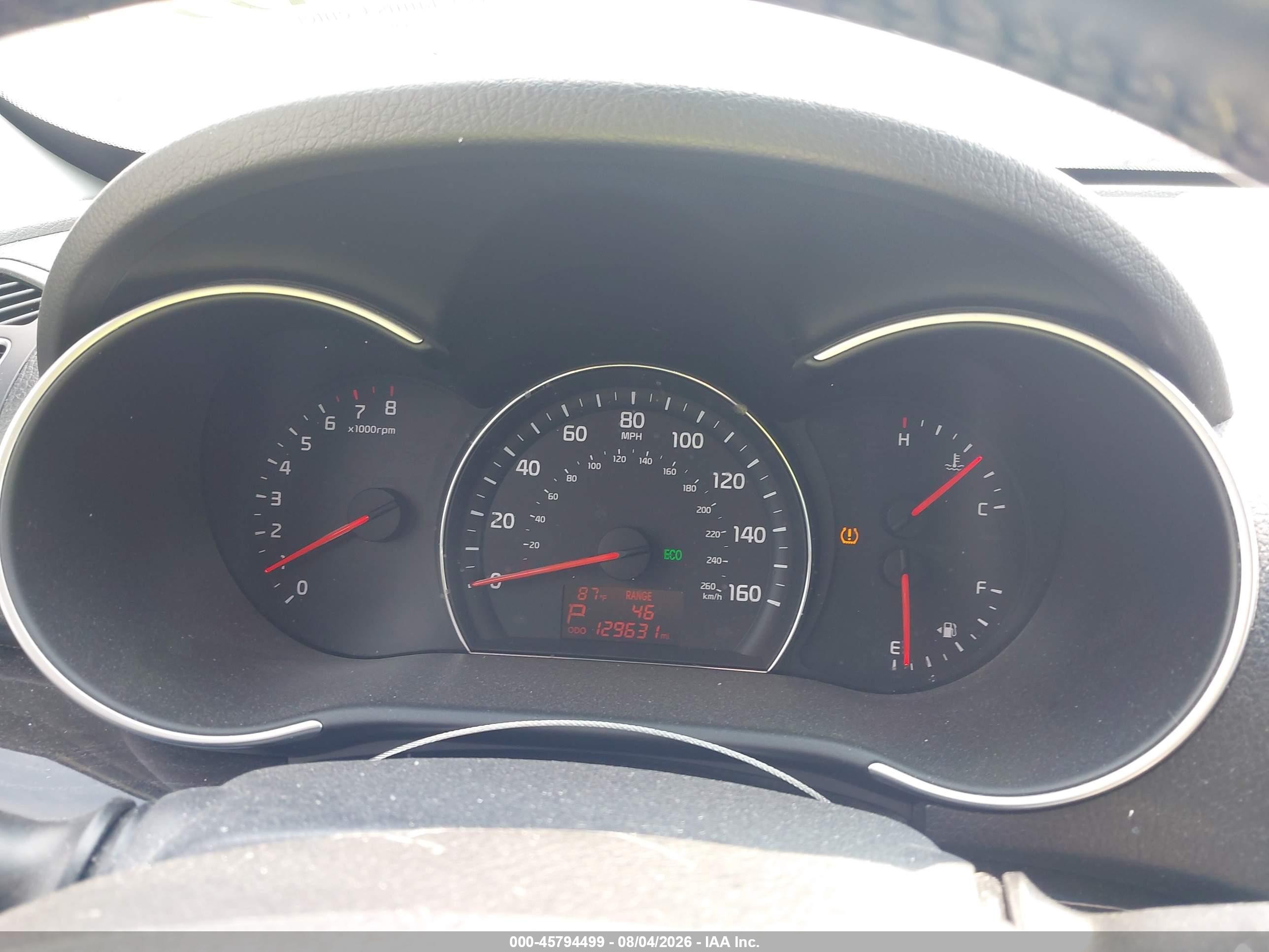 2014 Kia Sorento Lx White vin: 5XYKT4A6XEG485498
