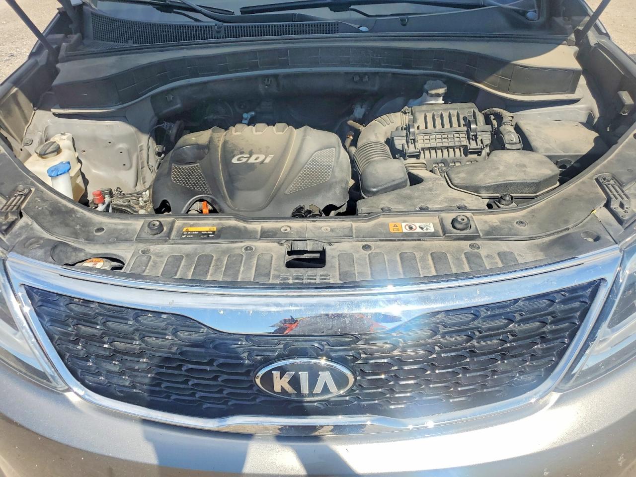 2014 Kia Sorento Lx Brown vin: 5XYKT4A6XEG490152