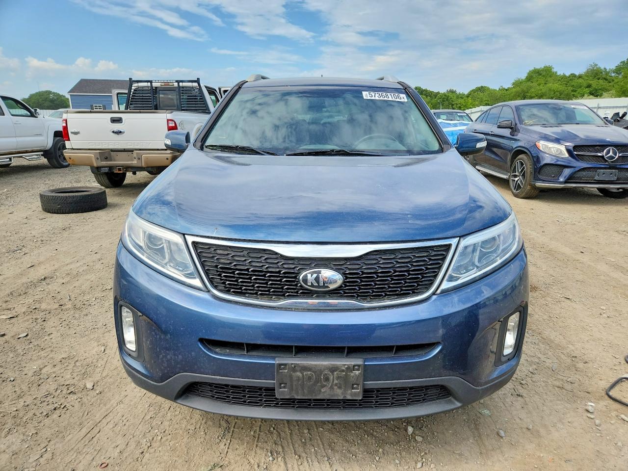 2015 Kia Sorento Lx Blue vin: 5XYKT4A6XFG579804