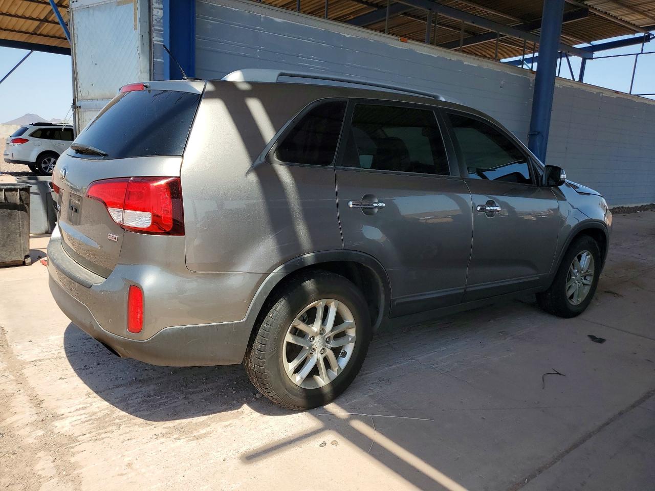 2015 Kia Sorento Lx Gray vin: 5XYKT4A6XFG602515