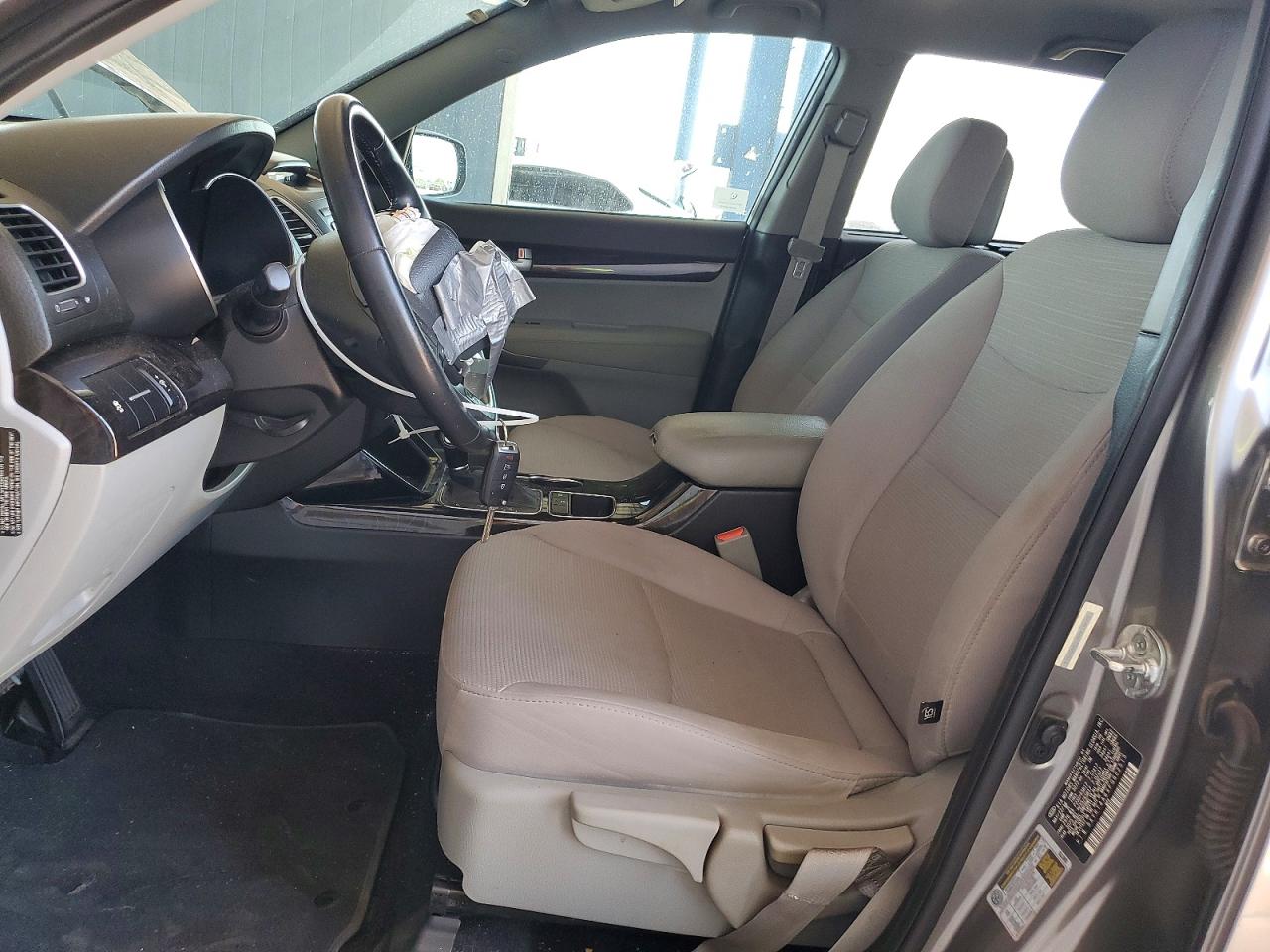 2015 Kia Sorento Lx Gray vin: 5XYKT4A6XFG602515
