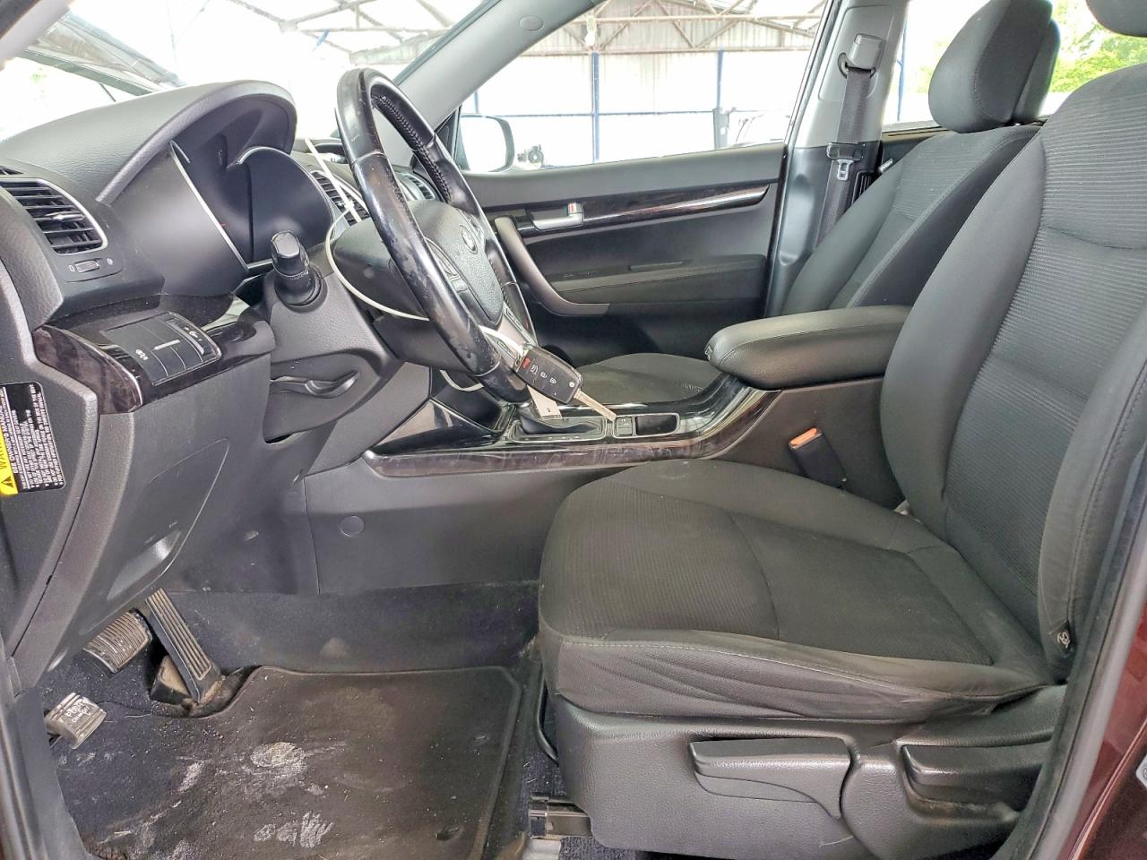 2015 Kia Sorento Lx Burgundy vin: 5XYKT4A6XFG649916
