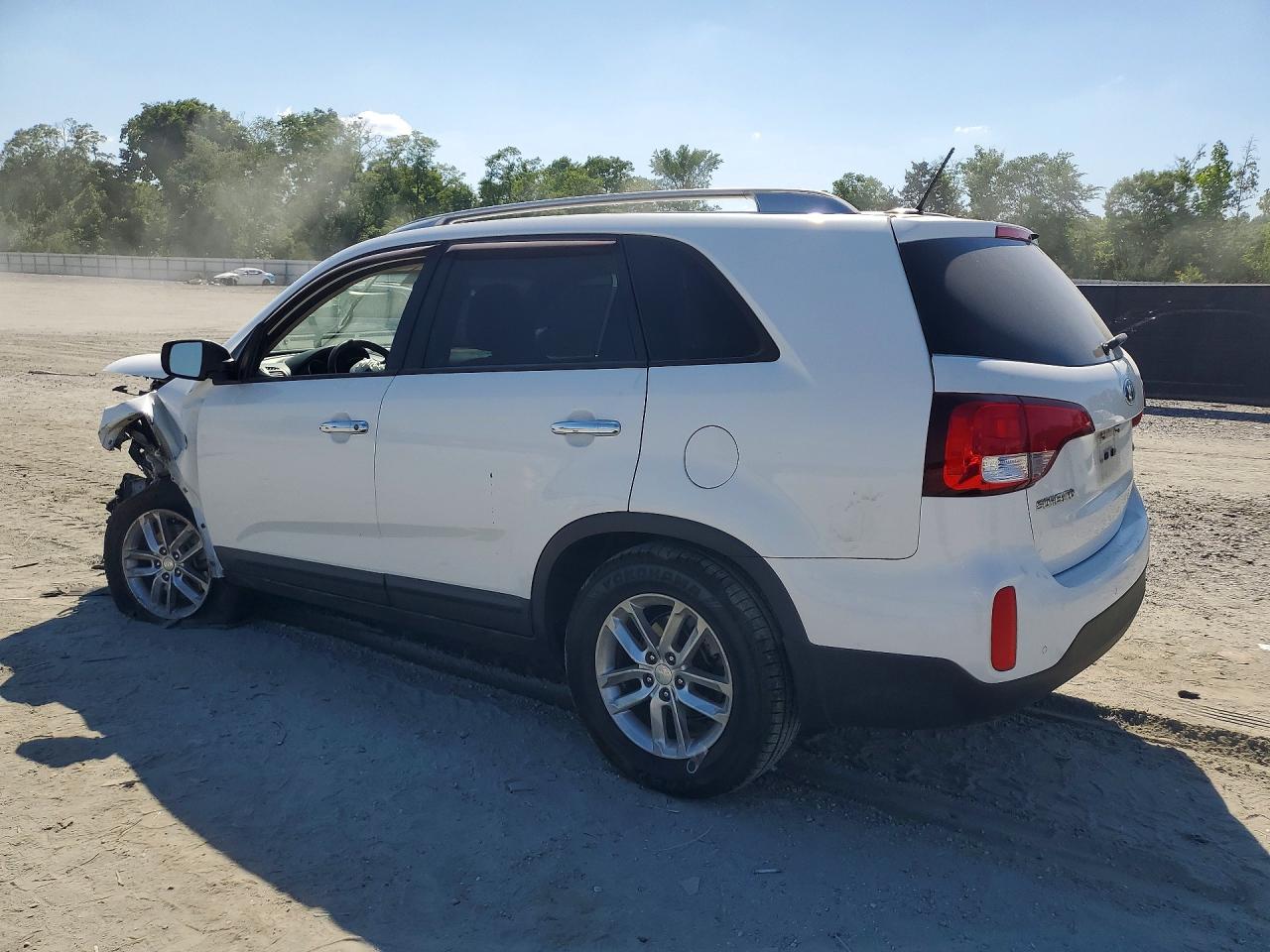 2015 Kia Sorento Lx Белый vin: 5XYKT4A6XFG658633