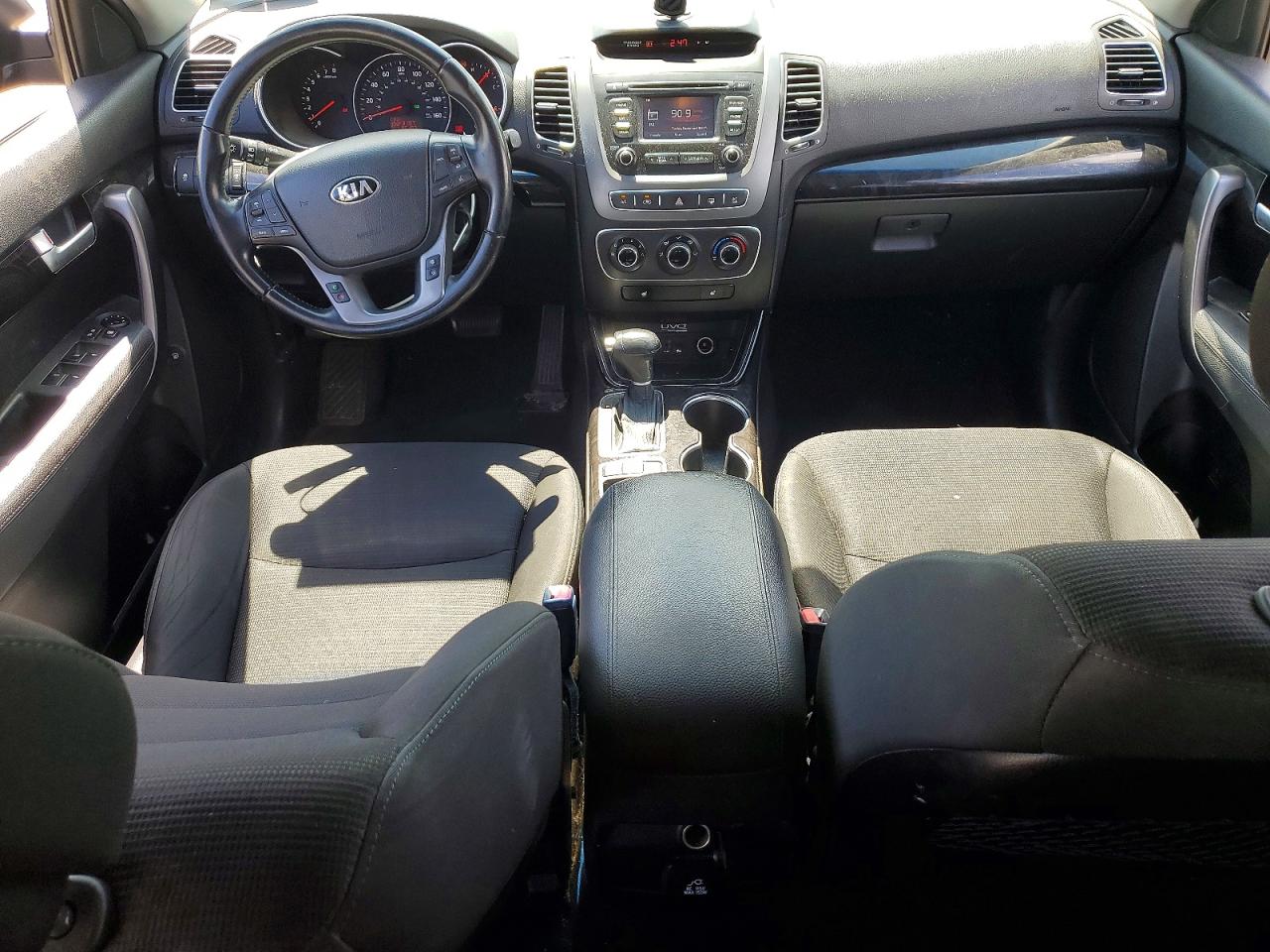 2014 Kia Sorento Lx Burgundy vin: 5XYKT4A70EG459789