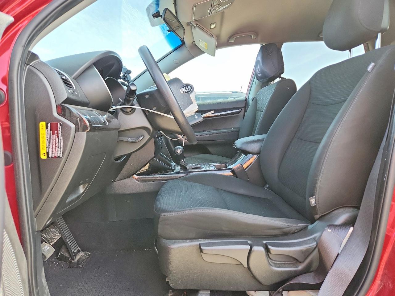 2014 Kia Sorento Lx Red vin: 5XYKT4A72EG539577