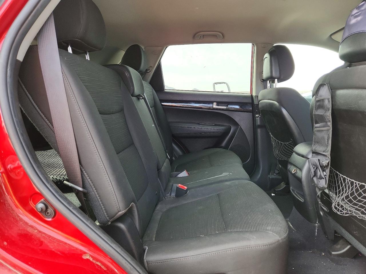 2014 Kia Sorento Lx Red vin: 5XYKT4A72EG539577