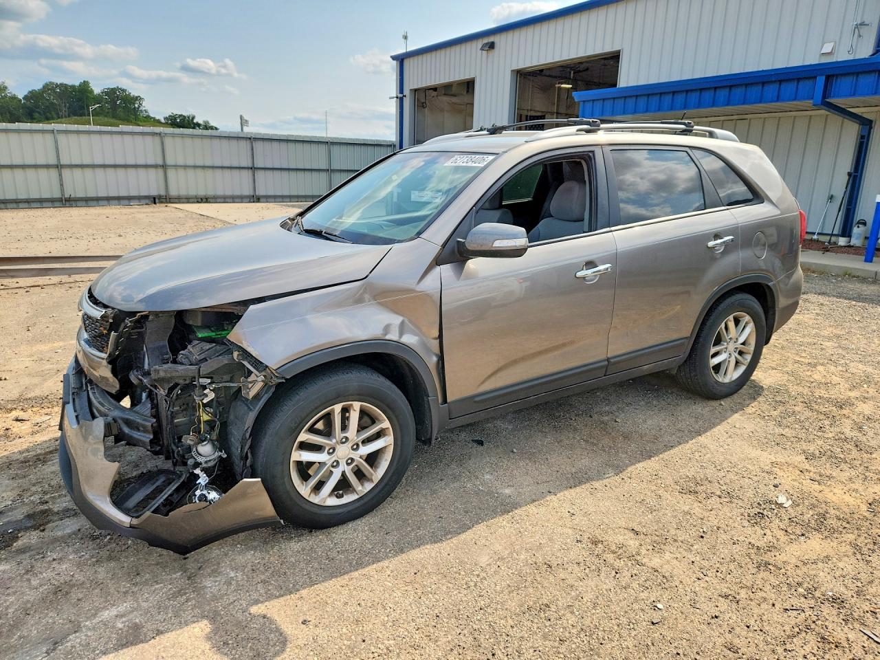 2015 Kia Sorento Lx Tan vin: 5XYKT4A72FG582477