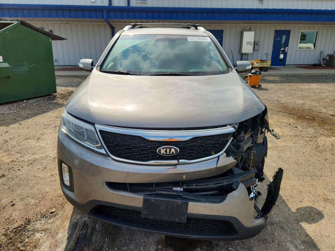 2015 Kia Sorento Lx Tan vin: 5XYKT4A72FG582477