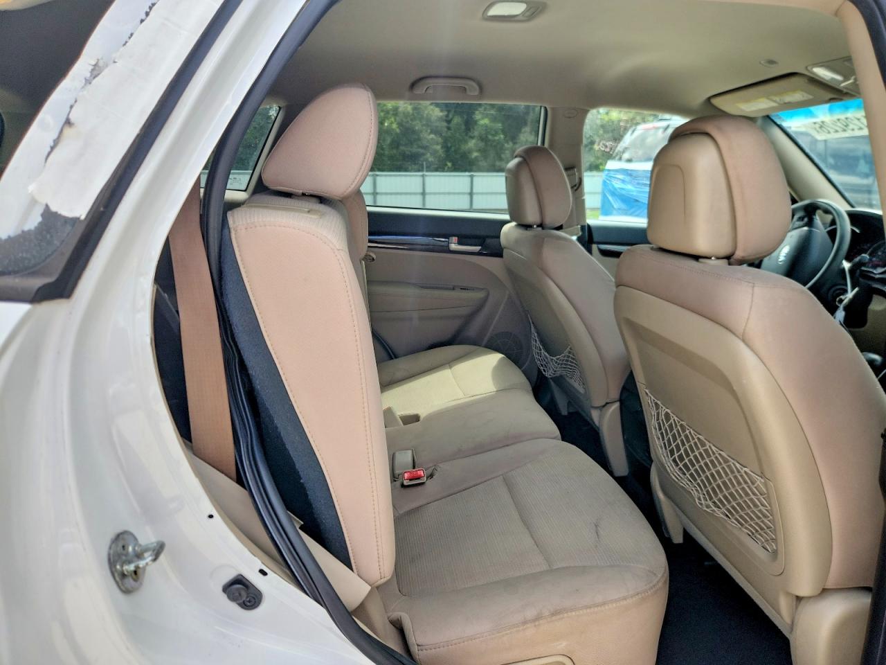 2015 Kia Sorento Lx White vin: 5XYKT4A73FG635977