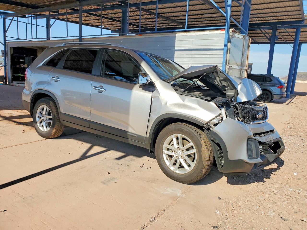 2014 Kia Sorento Lx Tan vin: 5XYKT4A76EG496426