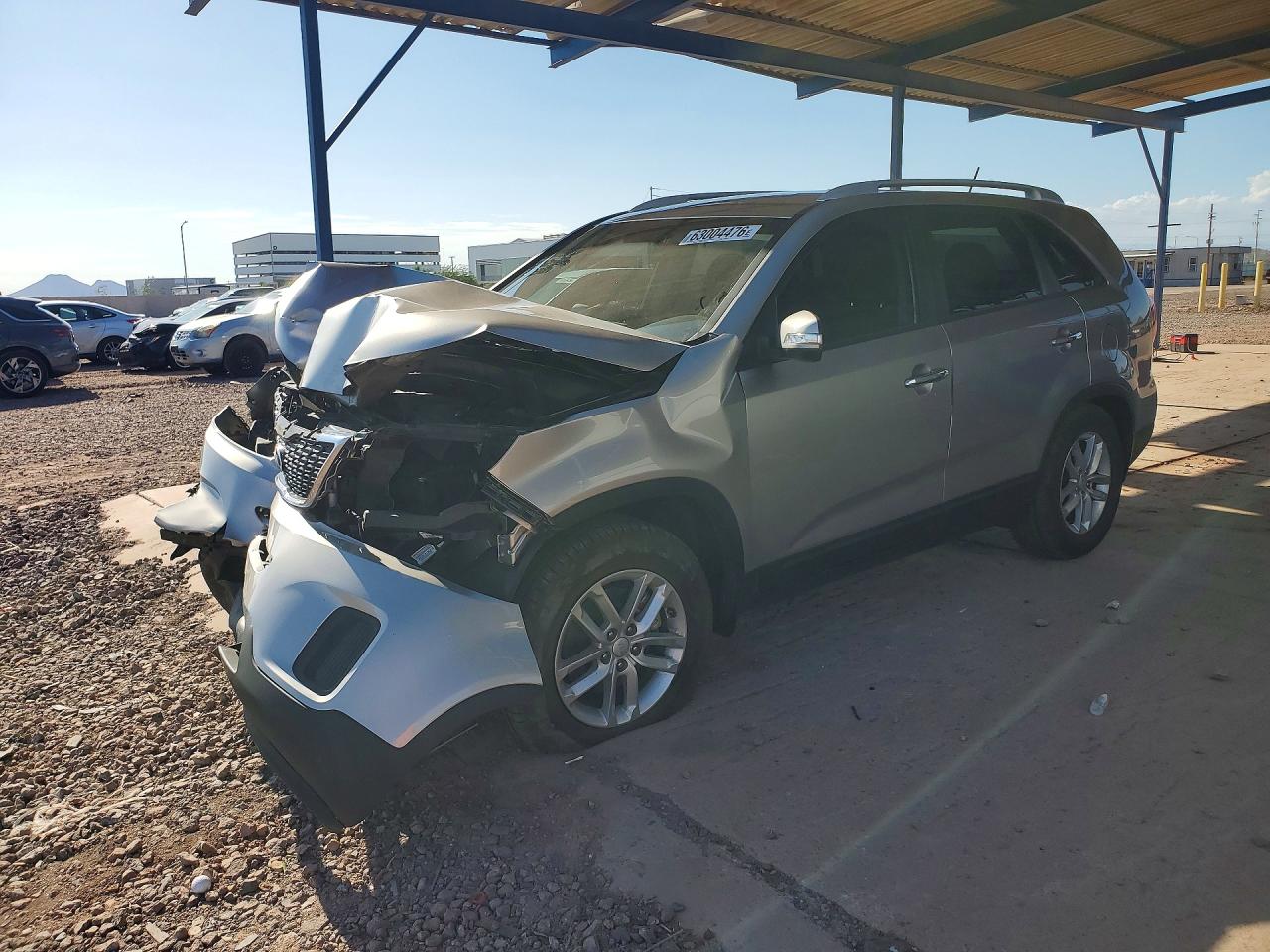 2014 Kia Sorento Lx Tan vin: 5XYKT4A76EG496426