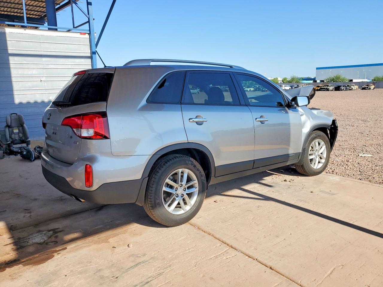2014 Kia Sorento Lx Tan vin: 5XYKT4A76EG496426