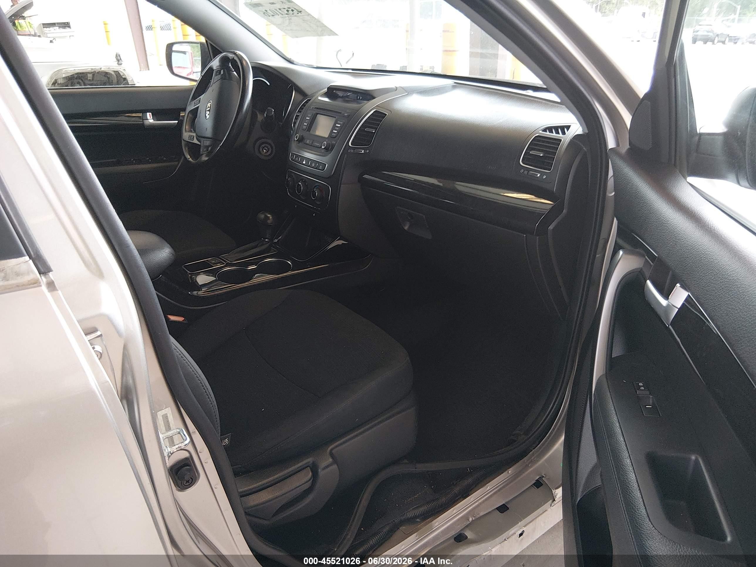 2015 Kia Sorento Lx V6 Синий vin: 5XYKT4A76FG610684