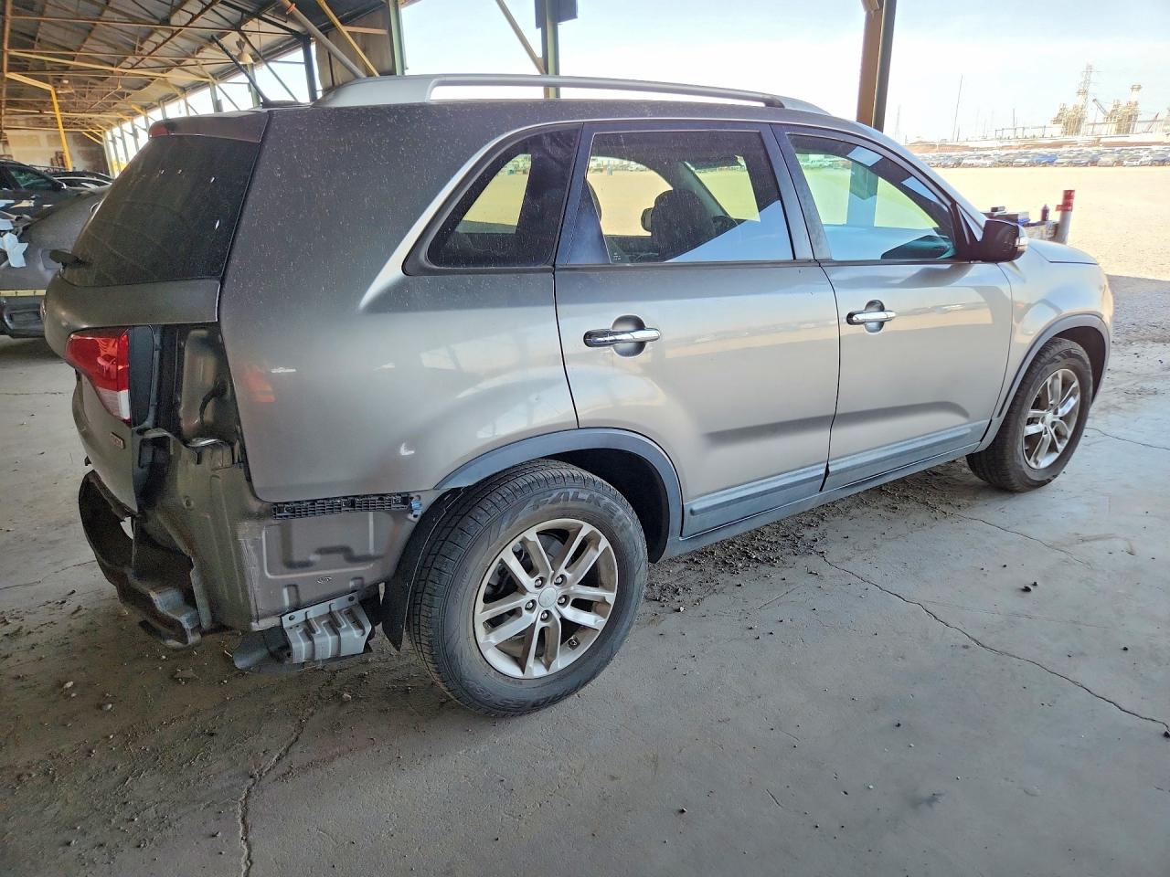 2014 Kia Sorento Lx Серый vin: 5XYKT4A77EG502167