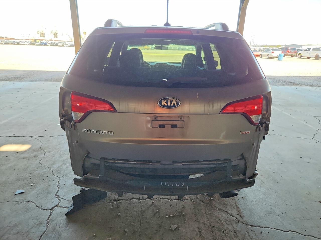 2014 Kia Sorento Lx Серый vin: 5XYKT4A77EG502167