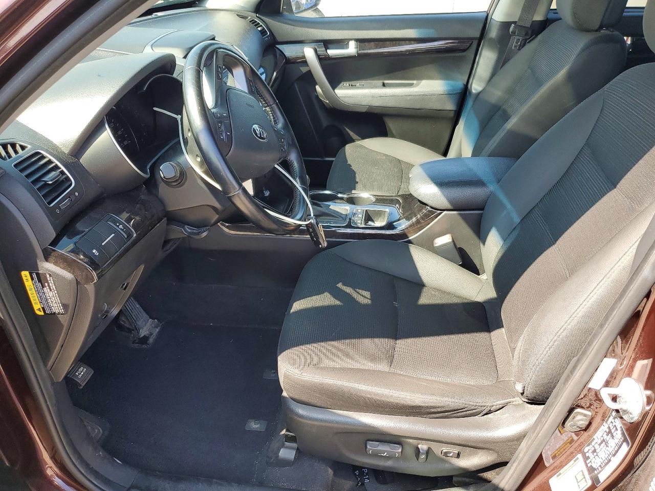 2015 Kia Sorento Lx Burgundy vin: 5XYKT4A78FG613201