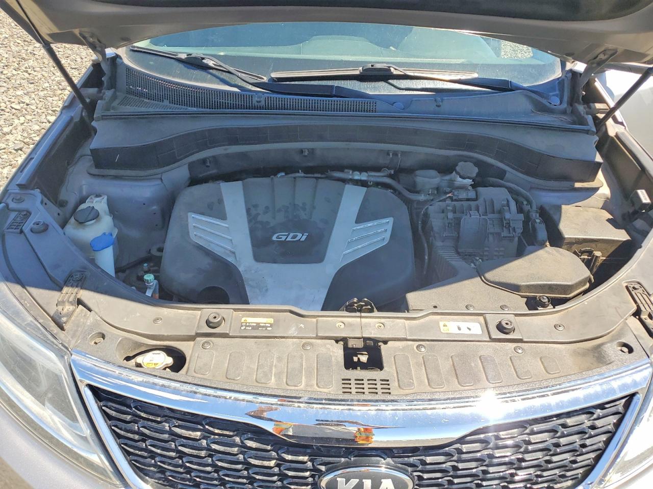 2014 Kia Sorento Lx Silver vin: 5XYKT4A79EG485954