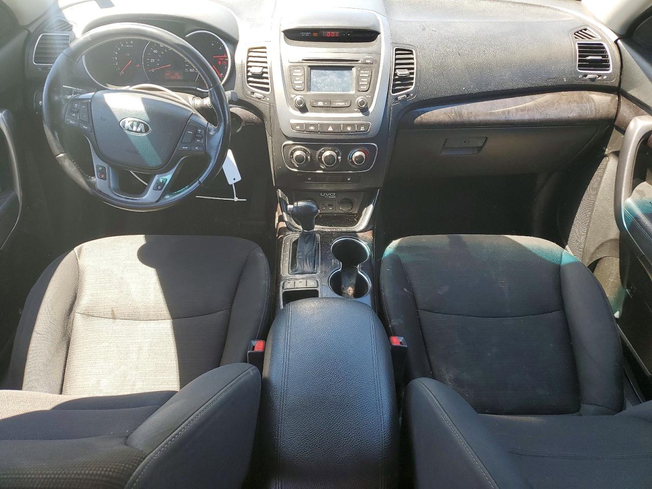 2014 Kia Sorento Lx Silver vin: 5XYKT4A79EG485954