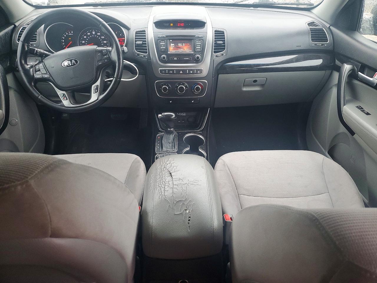 2015 Kia Sorento Gray vin: 5XYKT4A7XFG557598
