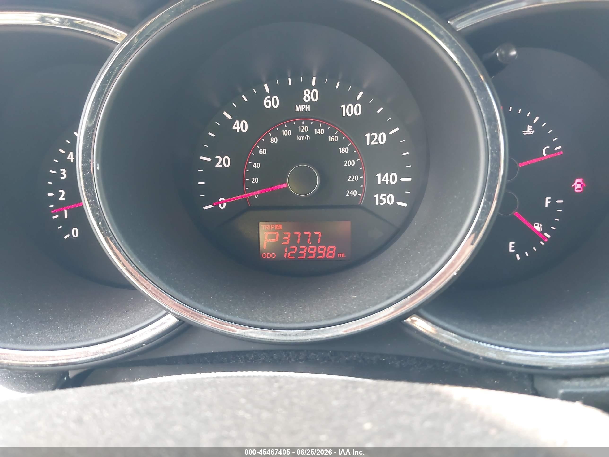 2011 Kia Sorento Lx Maroon vin: 5XYKTCA12BG017159