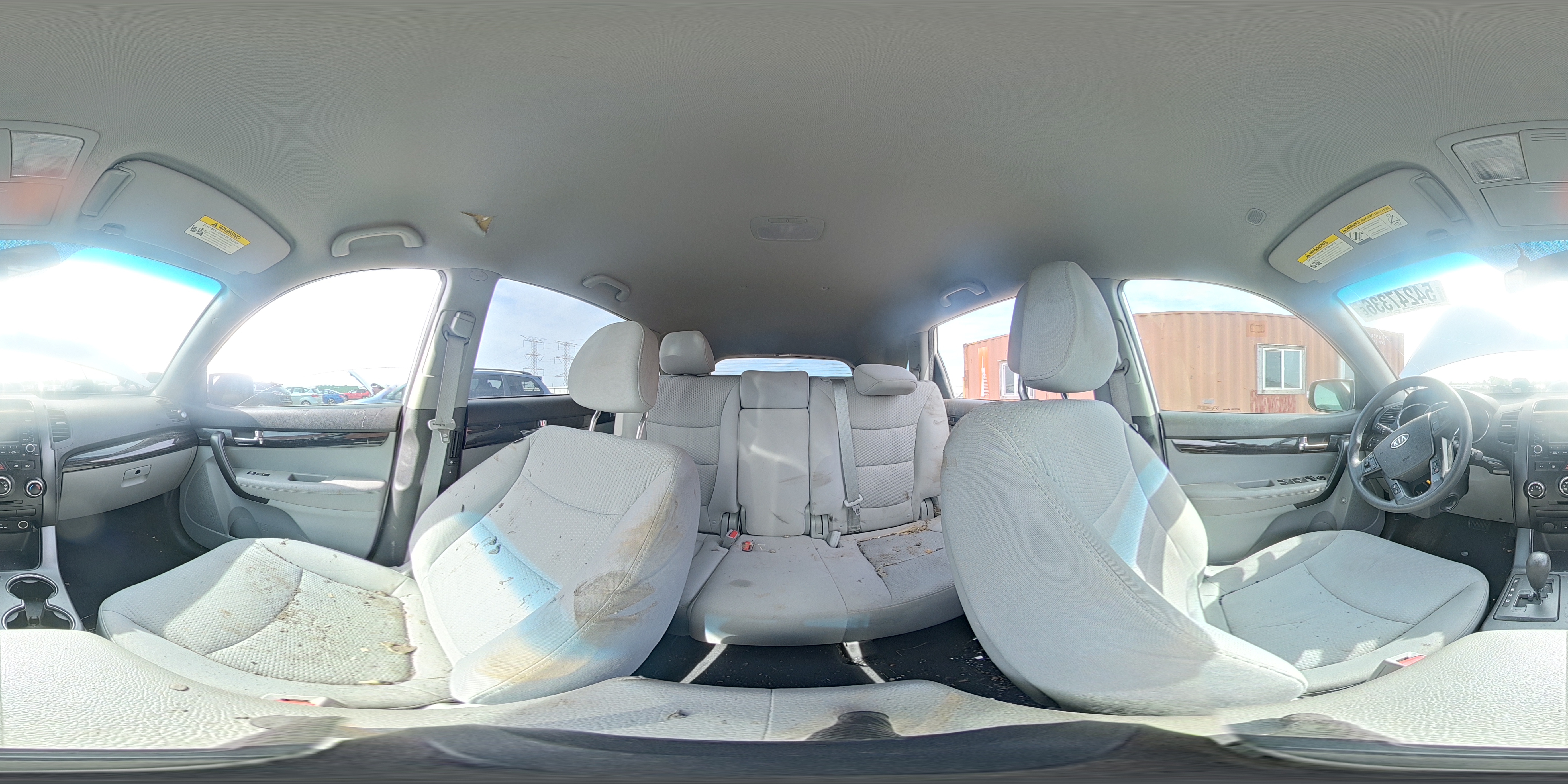2011 Kia Sorento Lx Silver vin: 5XYKTCA16BG010649