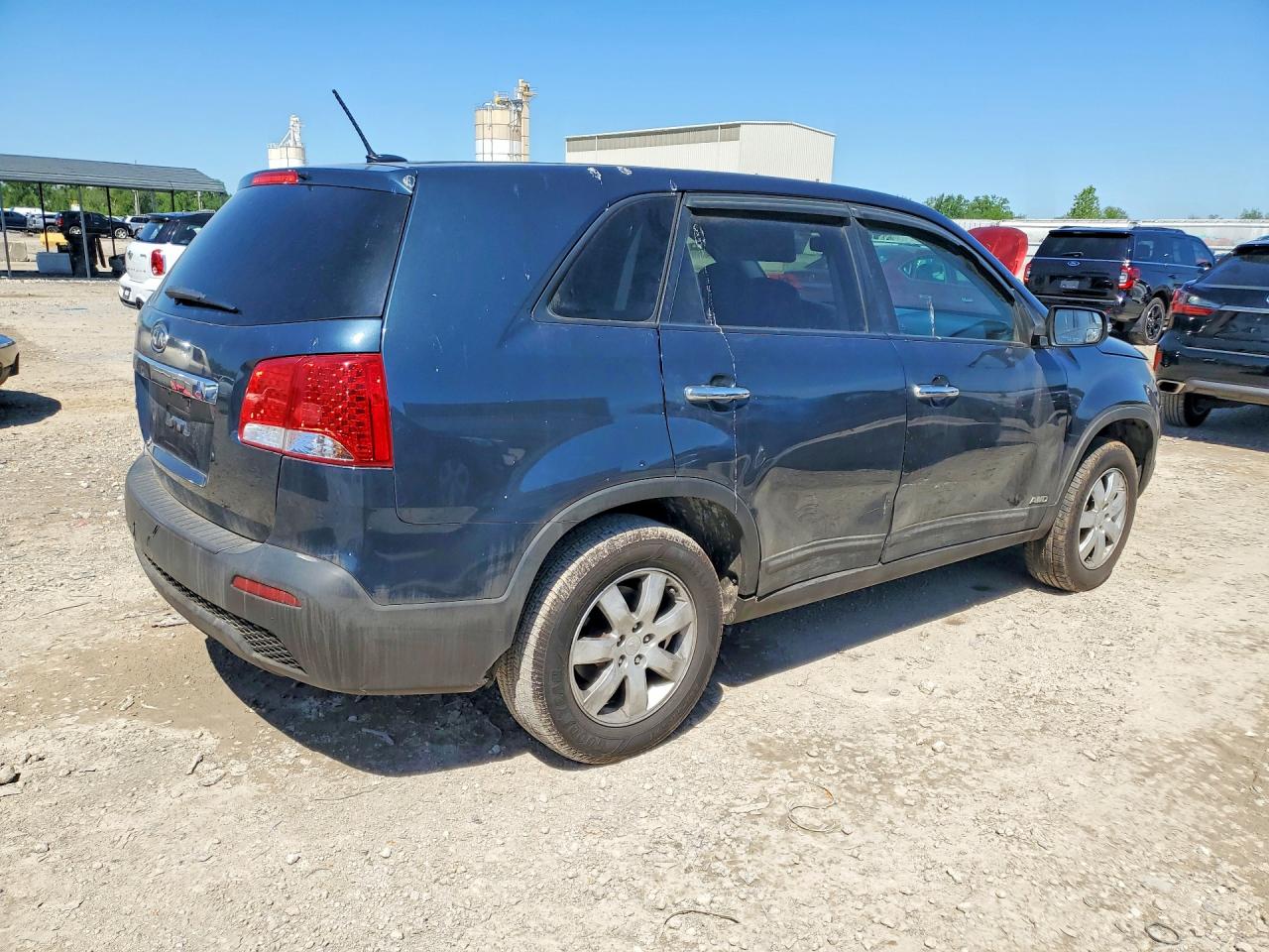 2011 Kia Sorento Lx Blue vin: 5XYKTCA16BG155318