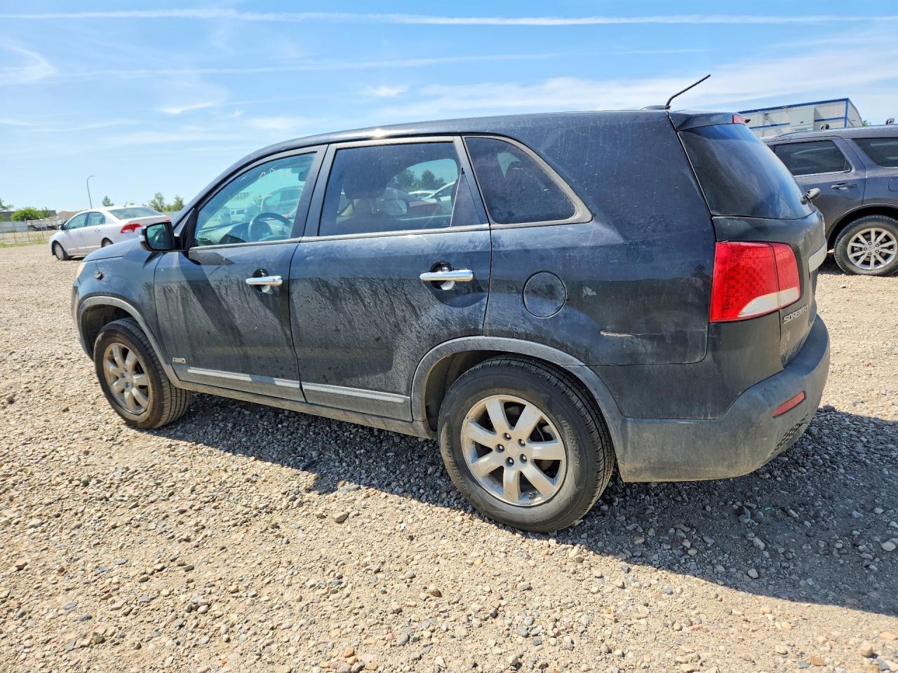2011 Kia Sorento Lx Black vin: 5XYKTCA18BG031518
