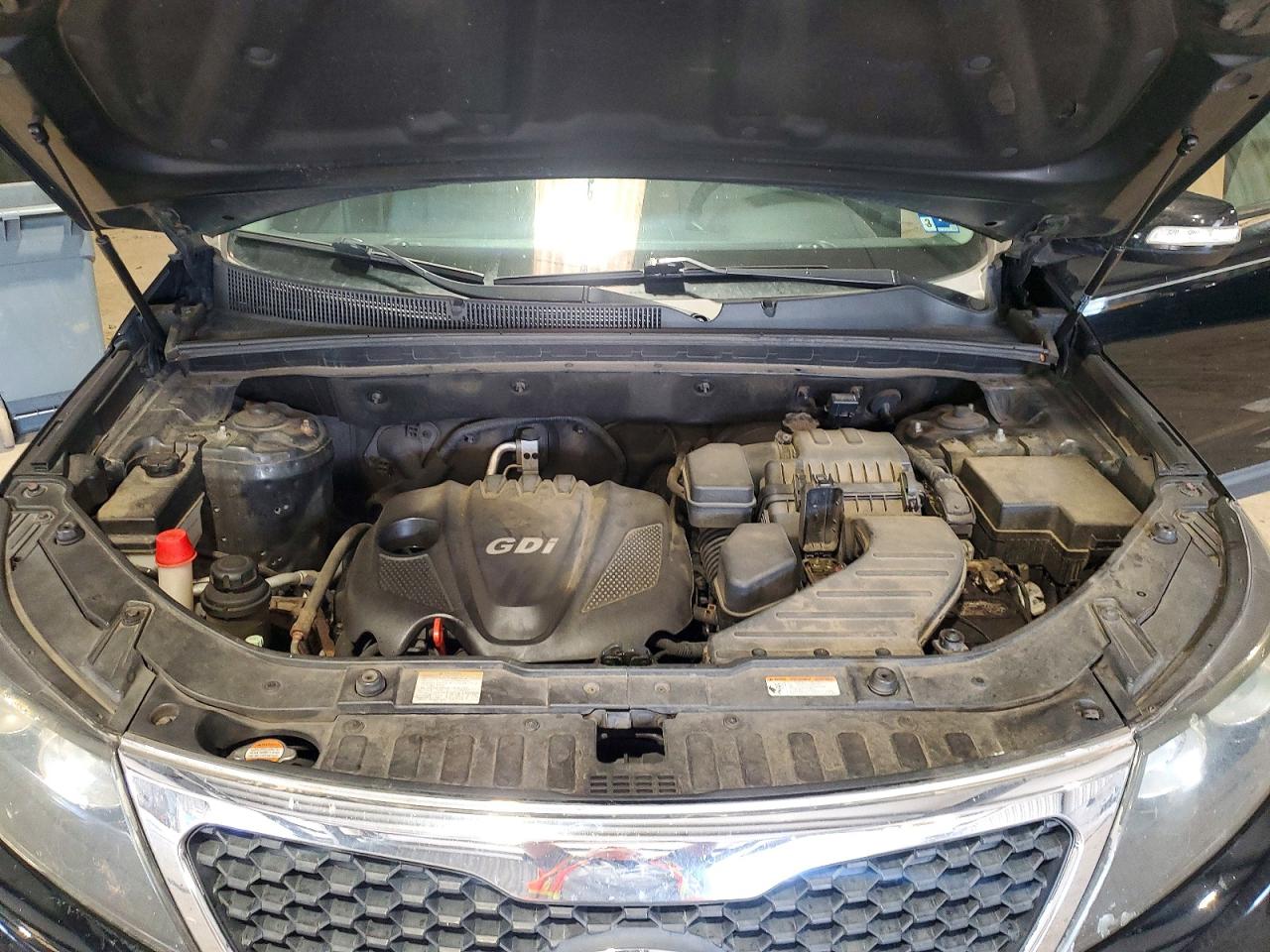 2012 Kia Sorento Lx Черный vin: 5XYKTCA60CG195553