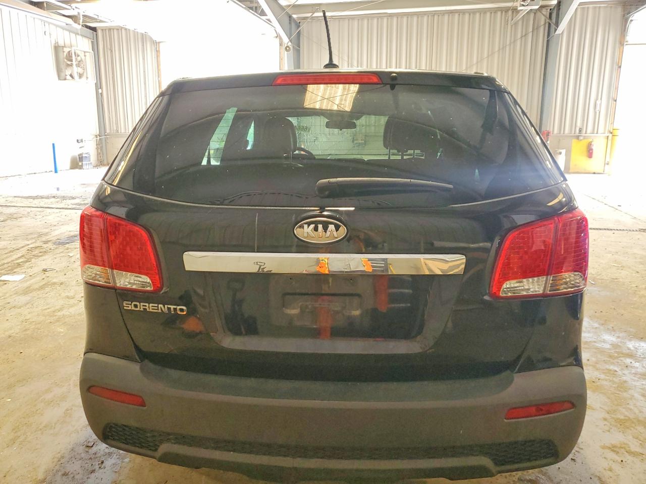 2012 Kia Sorento Lx Черный vin: 5XYKTCA60CG195553
