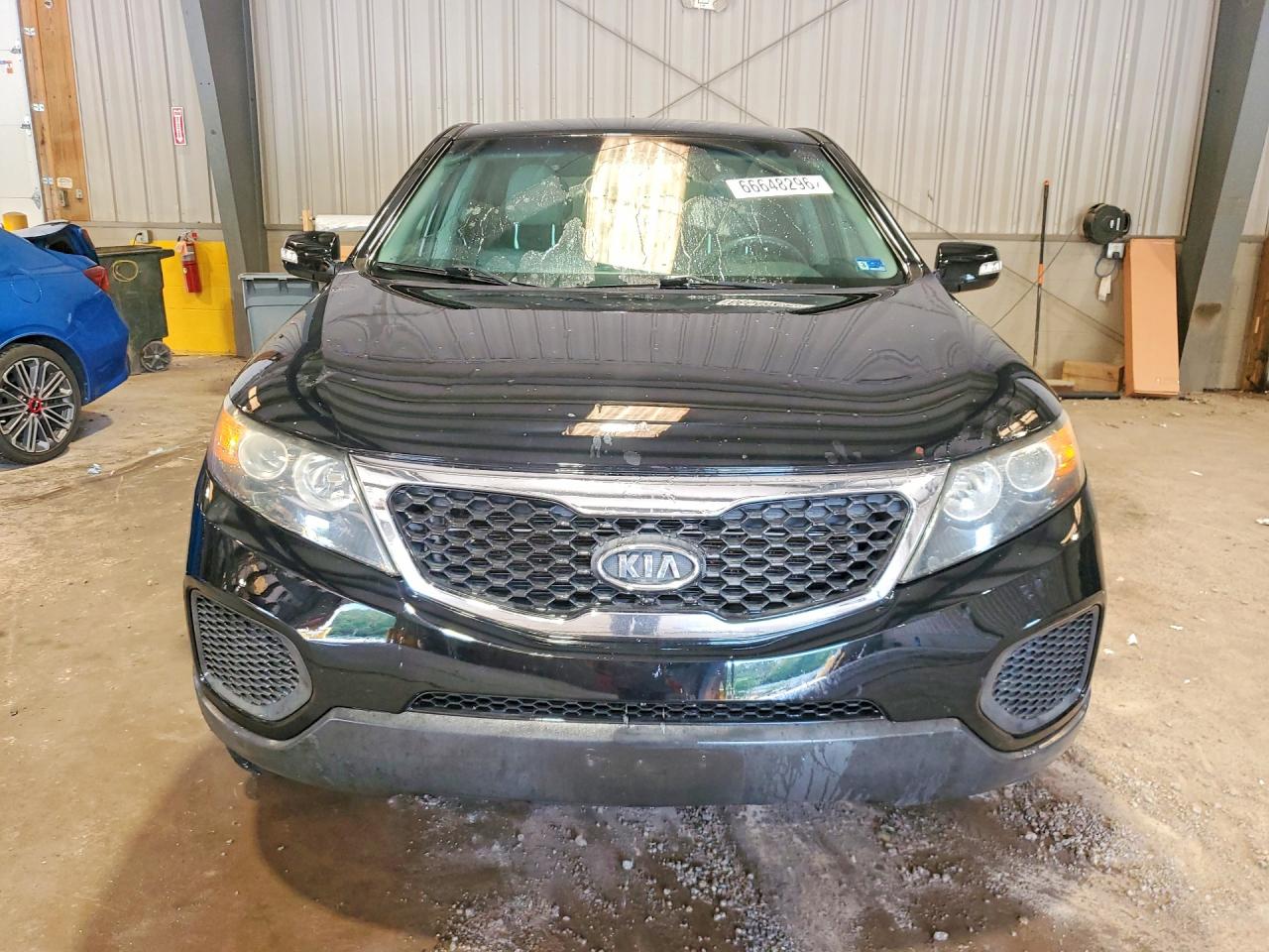 2012 Kia Sorento Lx Черный vin: 5XYKTCA60CG195553