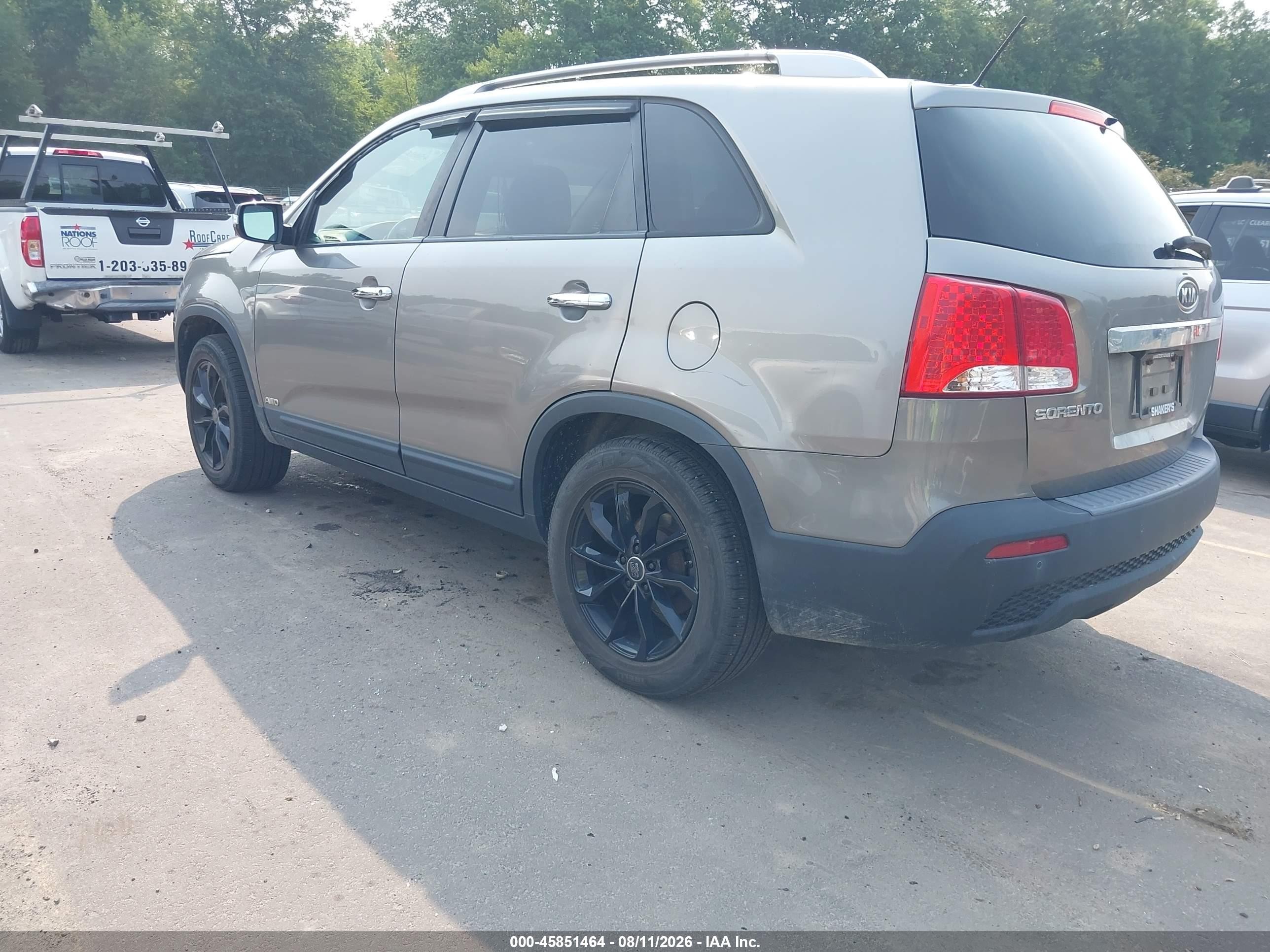 2012 Kia Sorento Lx Brown vin: 5XYKTCA60CG296317