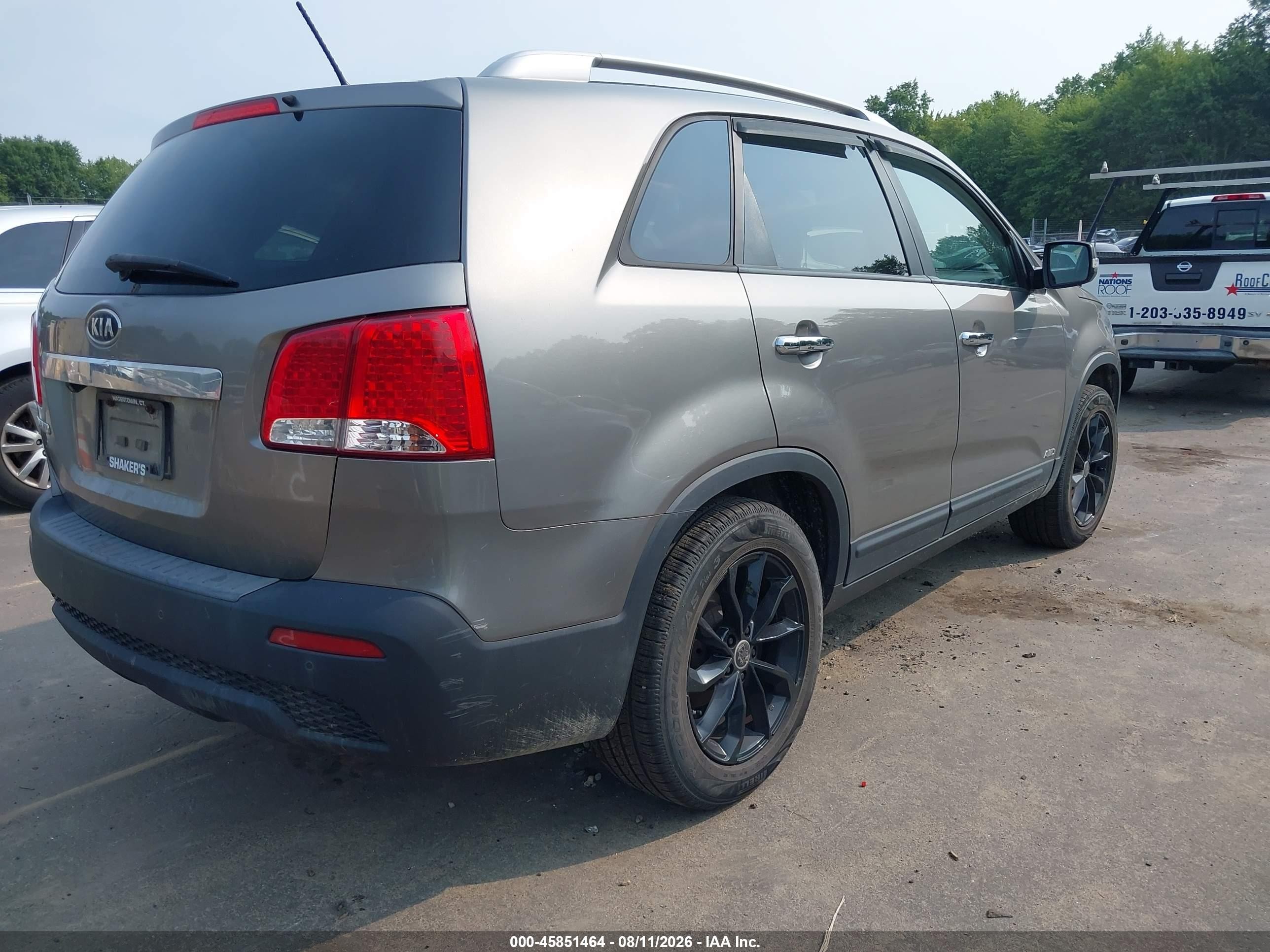 2012 Kia Sorento Lx Brown vin: 5XYKTCA60CG296317