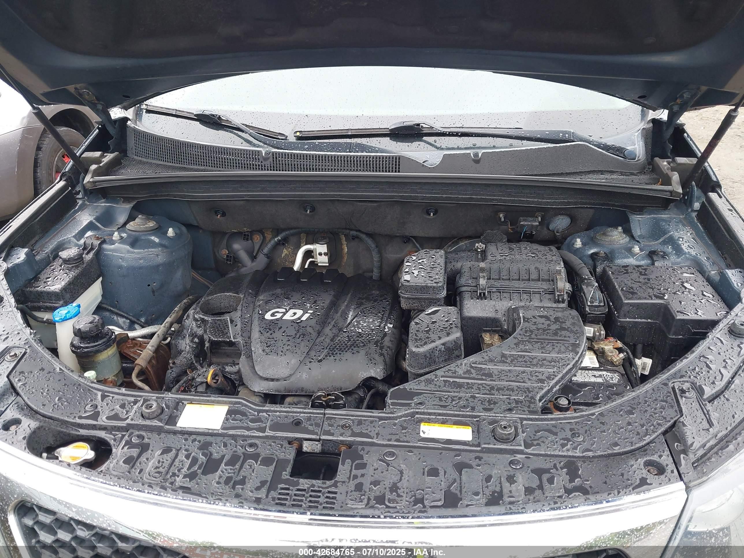 2012 Kia Sorento Lx Синий vin: 5XYKTCA60CG296320