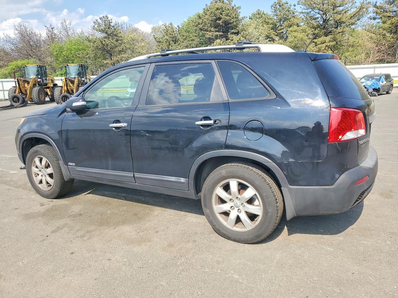 2013 Kia Sorento Lx Black vin: 5XYKTCA60DG336915