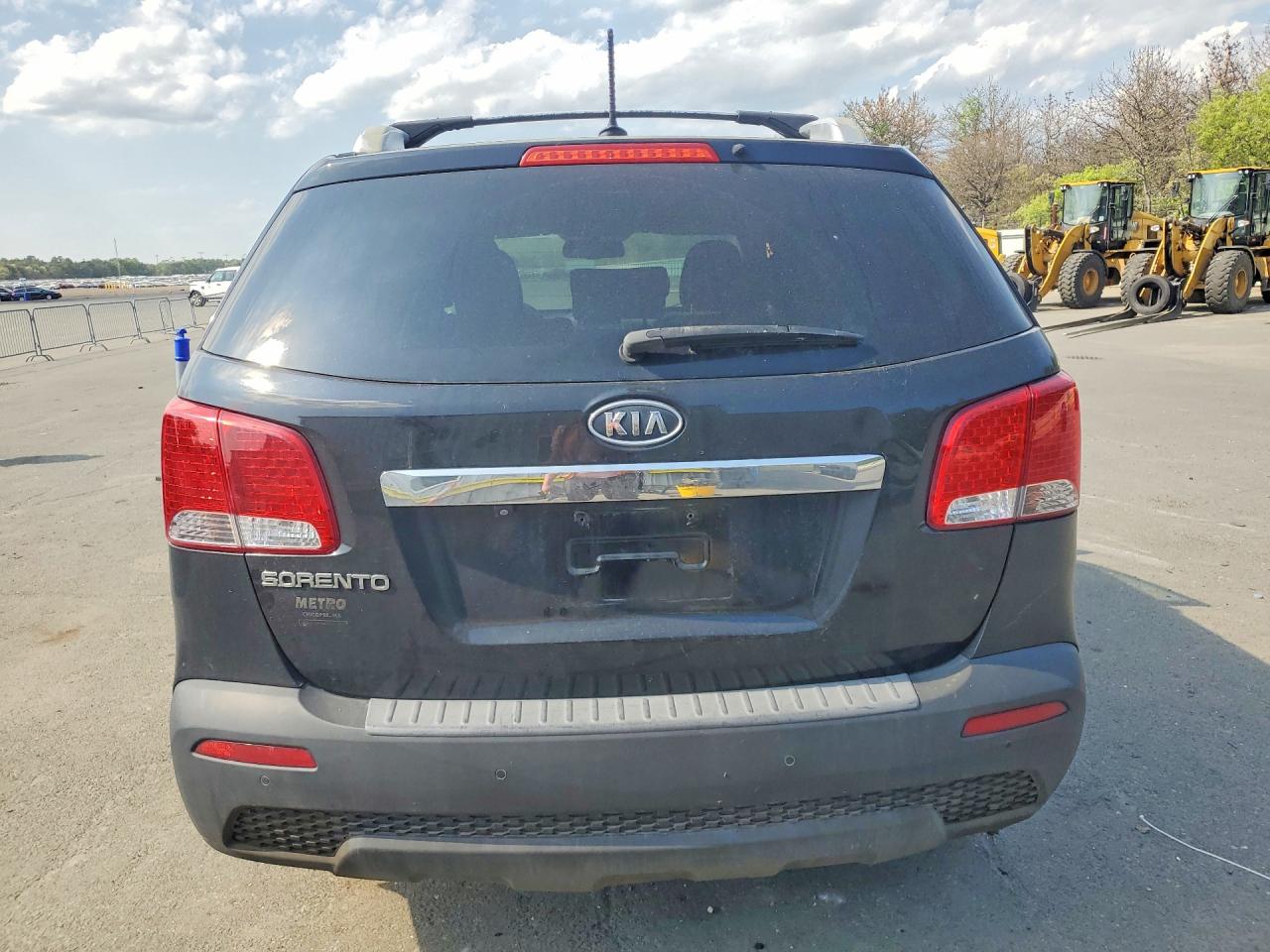 2013 Kia Sorento Lx Black vin: 5XYKTCA60DG336915