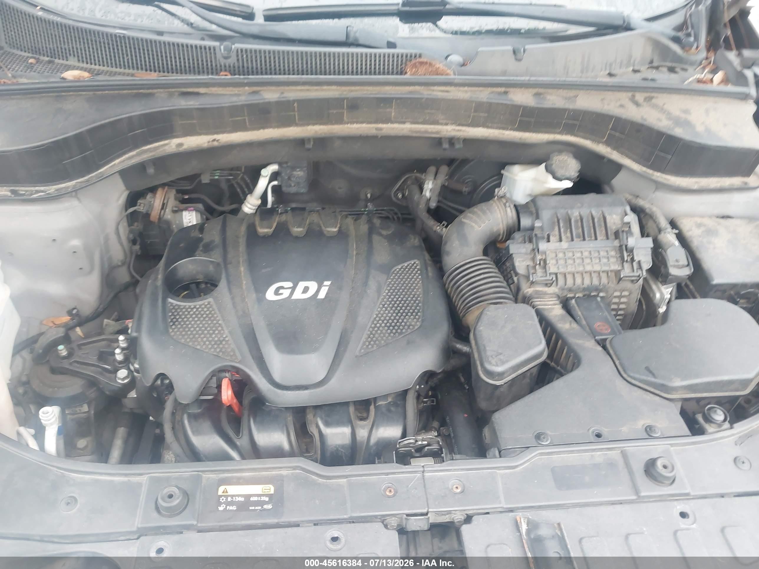 2014 Kia Sorento Lx Gray vin: 5XYKTCA60EG509043