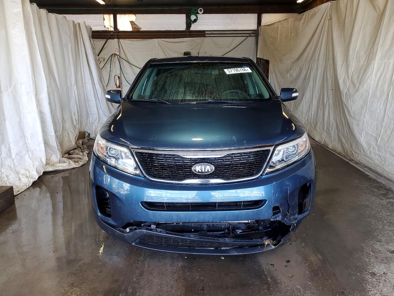 2015 Kia Sorento Lx Blue vin: 5XYKTCA60FG609614