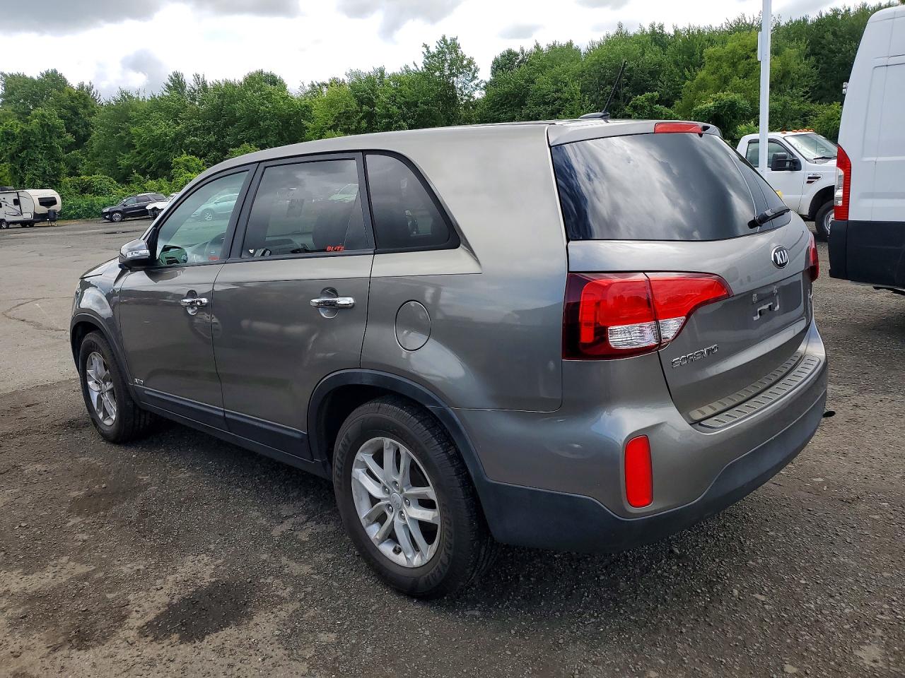 2015 Kia Sorento Lx Gray vin: 5XYKTCA60FG636117