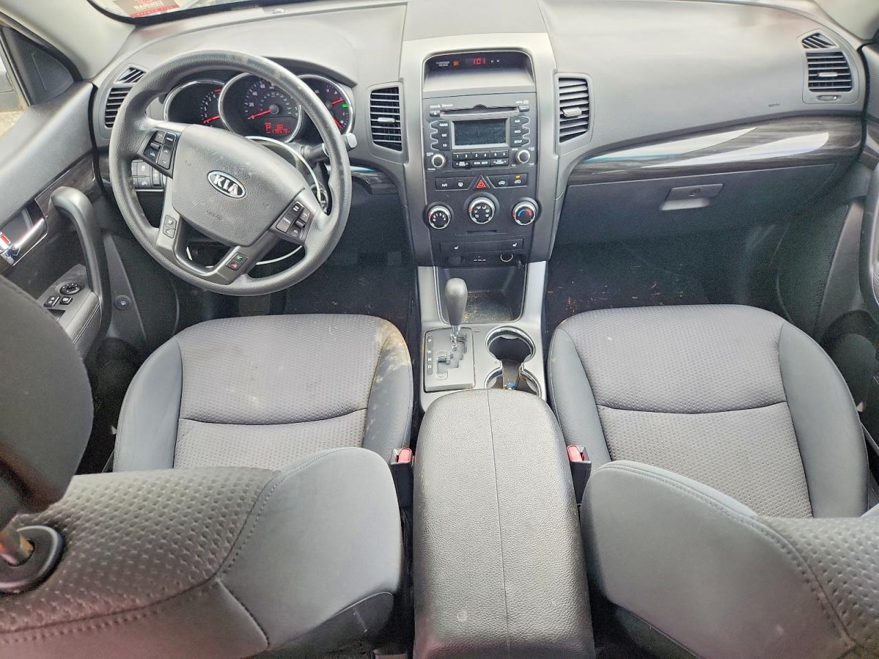 2012 Kia Sorento Lx Gray vin: 5XYKTCA61CG277873