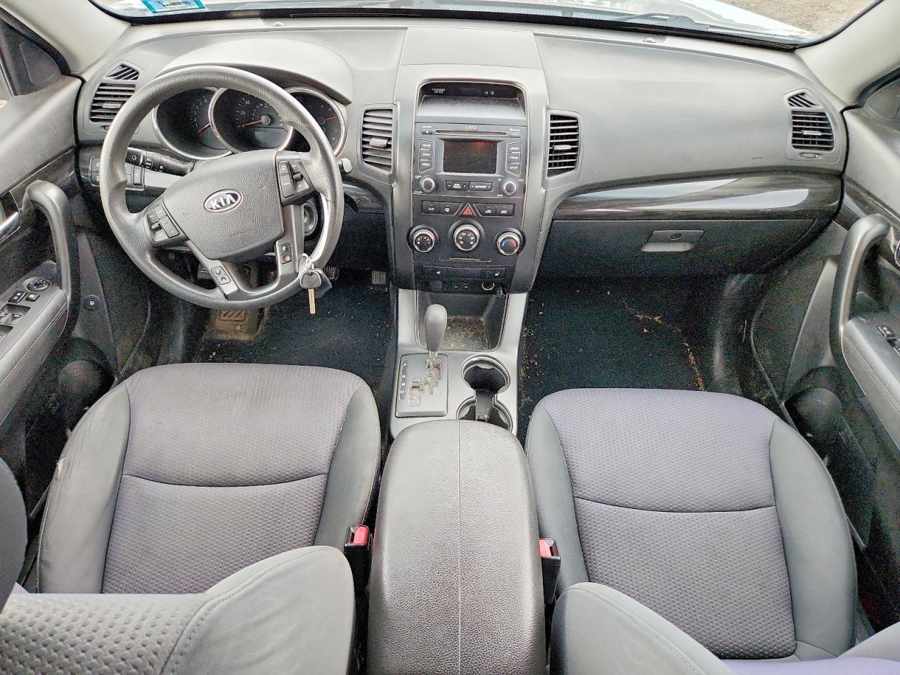 2013 Kia Sorento Lx Gray vin: 5XYKTCA61DG347261