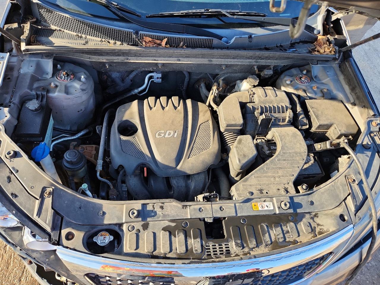 2013 Kia Sorento Lx Silver vin: 5XYKTCA61DG400184