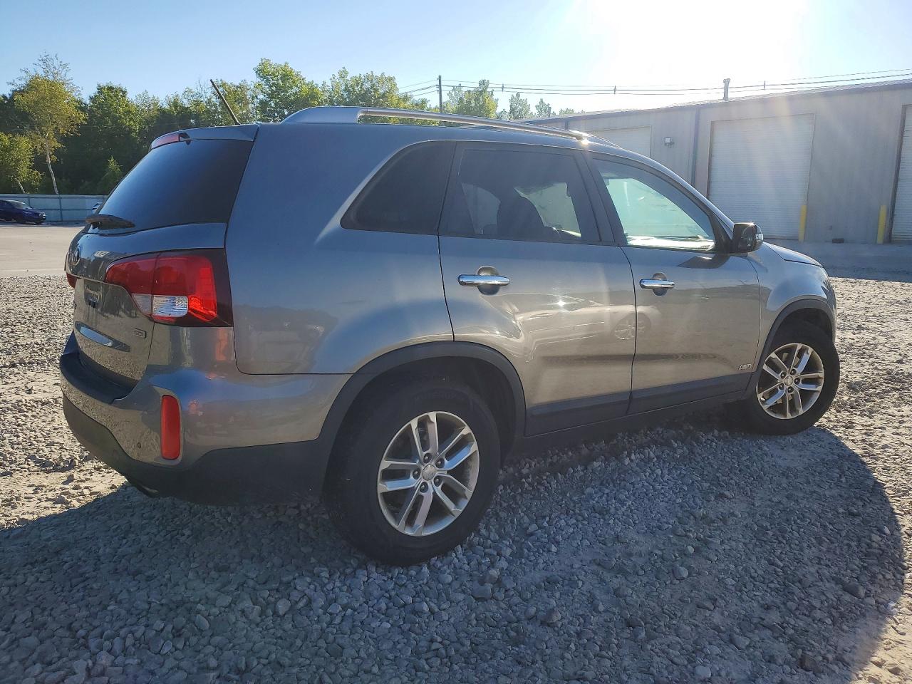 2014 Kia Sorento Lx Gray vin: 5XYKTCA61EG479339