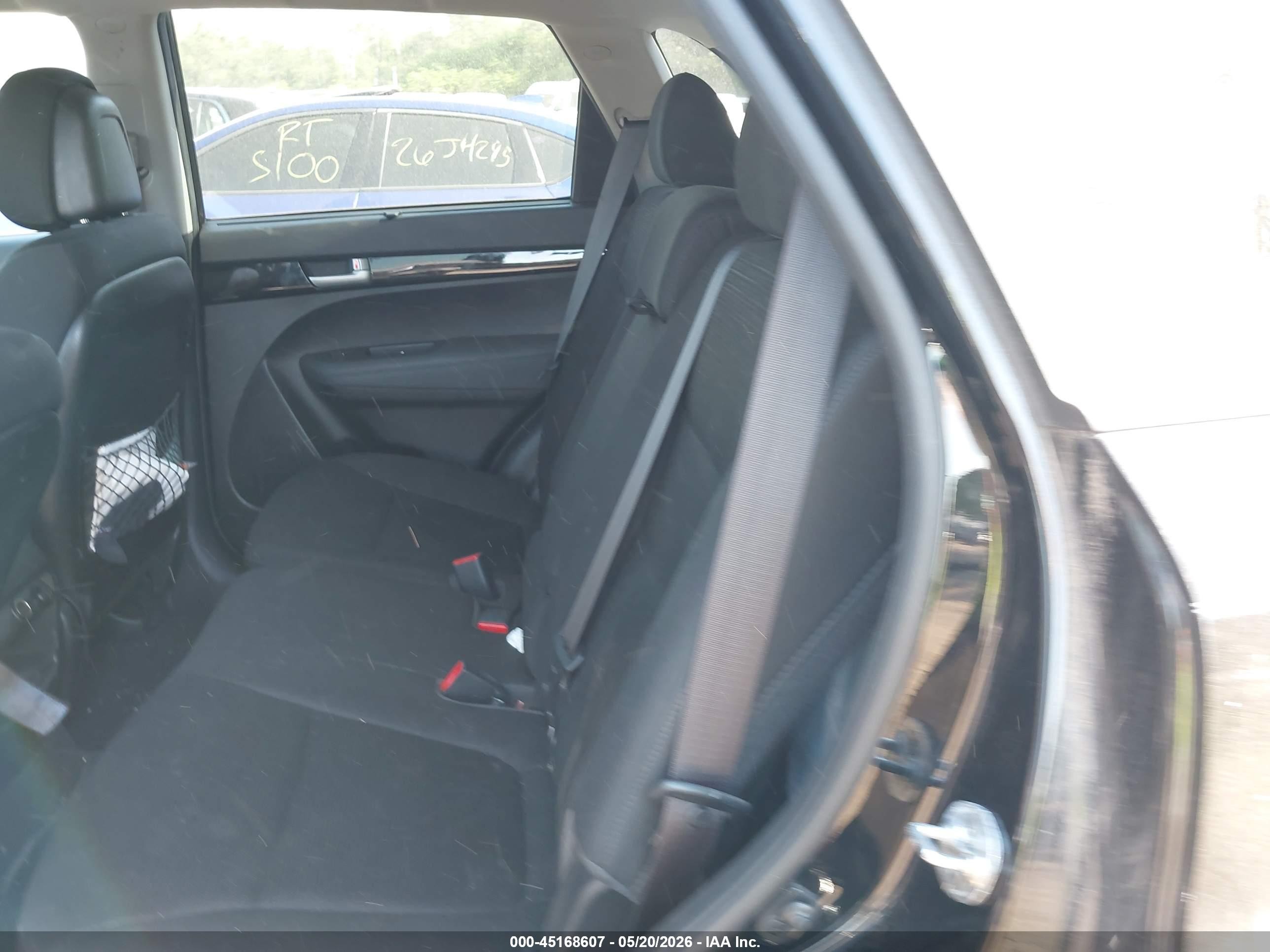 2015 Kia Sorento Lx Black vin: 5XYKTCA61FG608049