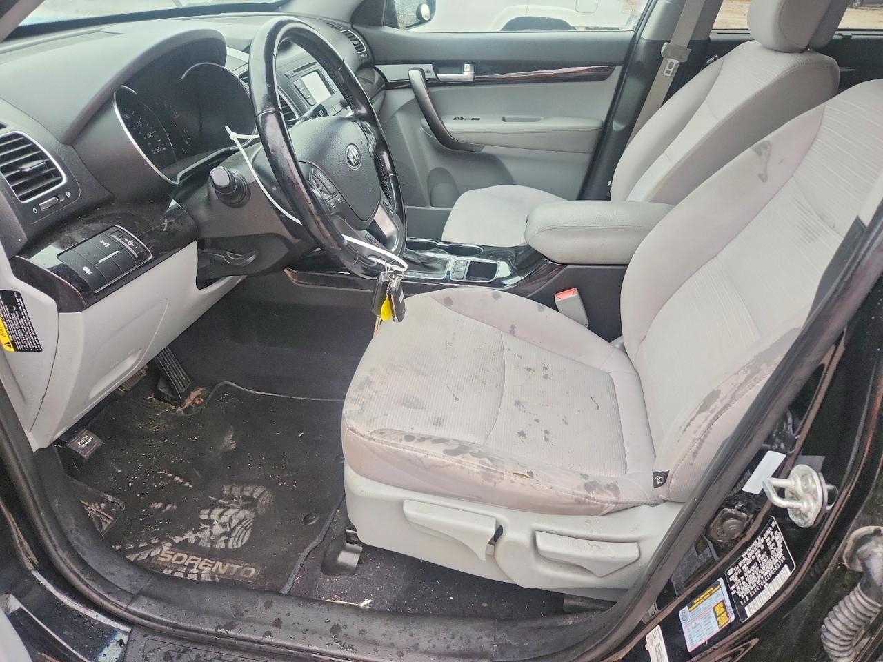 2014 Kia Sorento Lx Black vin: 5XYKTCA62EG505799