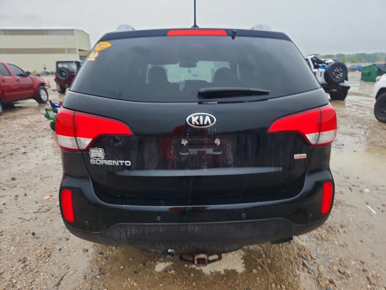 2014 Kia Sorento Lx Black vin: 5XYKTCA62EG505799