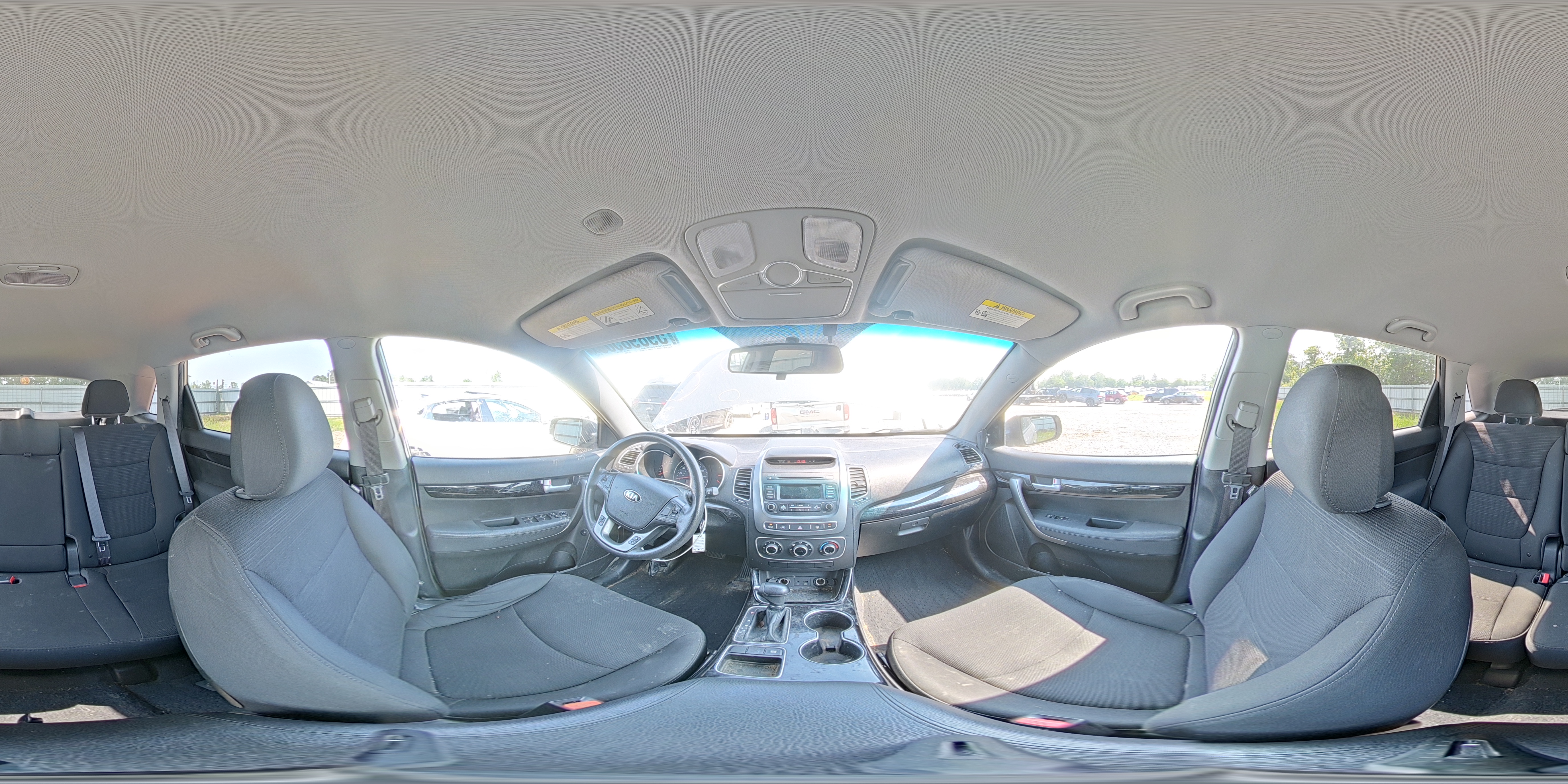 2015 Kia Sorento Lx Silver vin: 5XYKTCA62FG614538