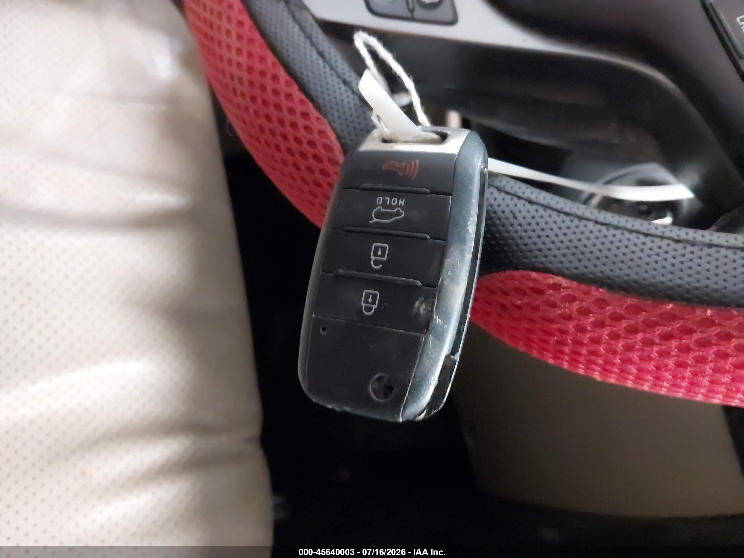 2015 Kia Sorento Lx Red vin: 5XYKTCA62FG631646