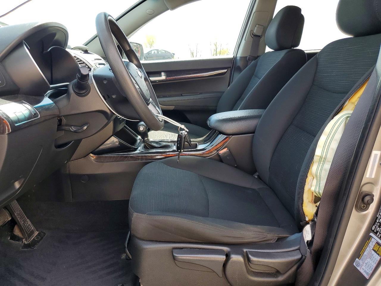 2015 Kia Sorento Lx Gray vin: 5XYKTCA62FG650925