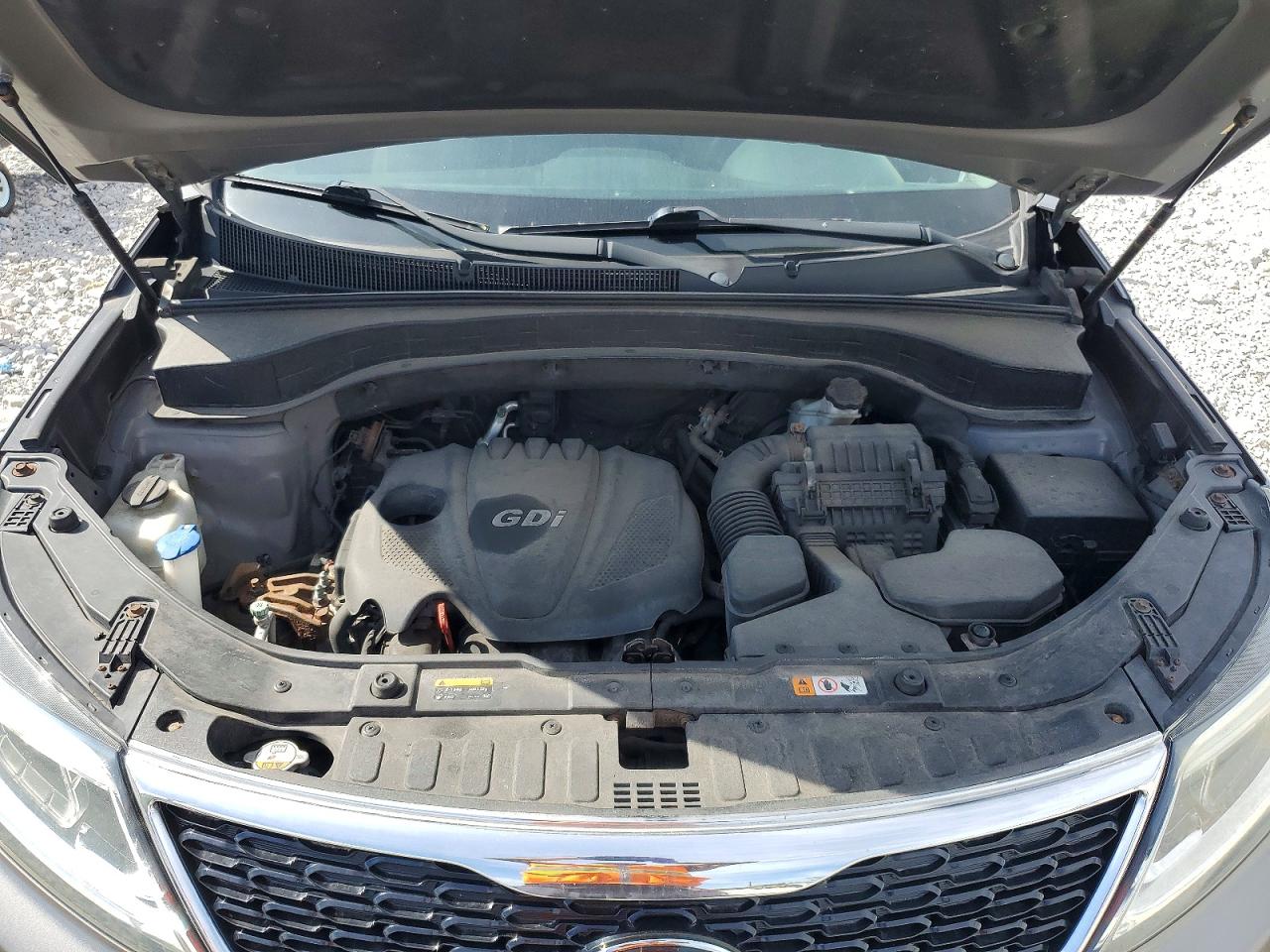 2015 Kia Sorento Lx Gray vin: 5XYKTCA62FG650925